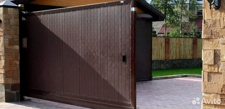 Ворота откатные под ключ