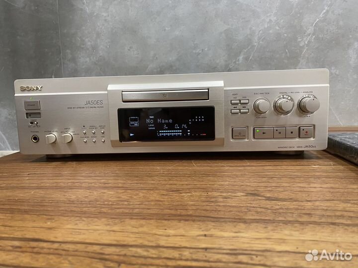 Дека минидиск Sony MDS-JA50ES, топ, 220 в