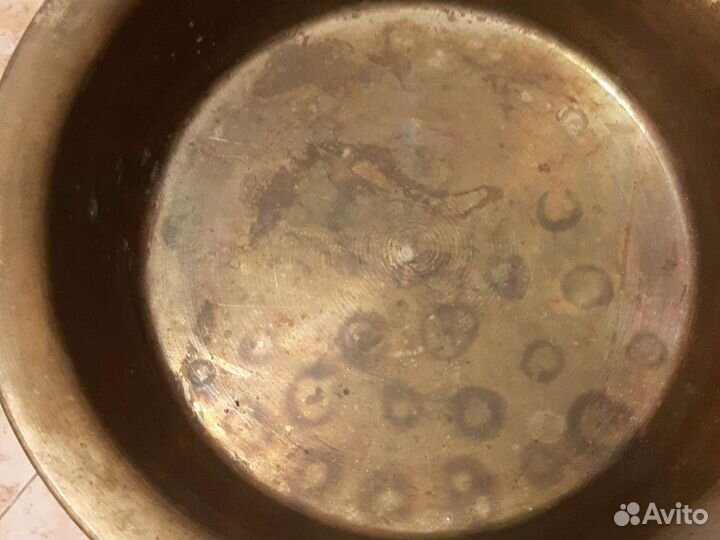 Медный таз для варенья СССР