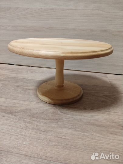 Подставка для торта деревянная