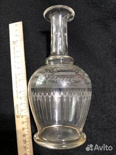 Графин без крышки травление