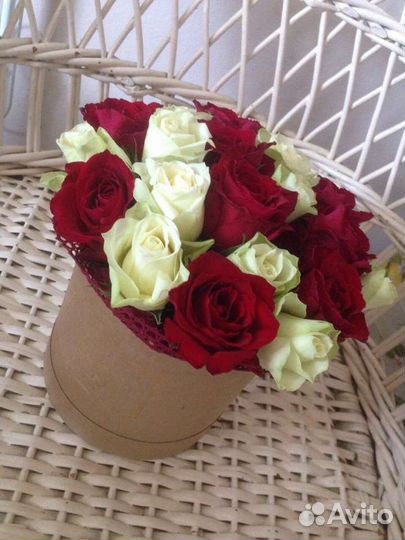 Цветы розы букет