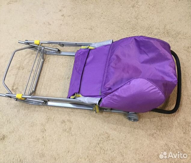 Санки детские Ника, Умка - 2 с колесиками новые