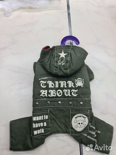 Комбинезон для чихуахуа теплый