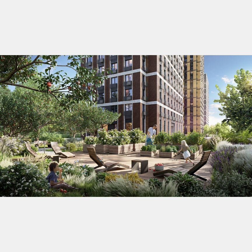 Квартира-студия, 25,4 м², 20/23 эт.