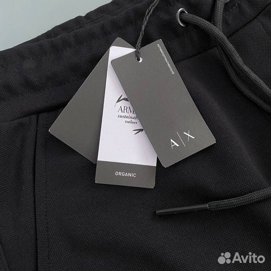 Спортивные штаны armani черные