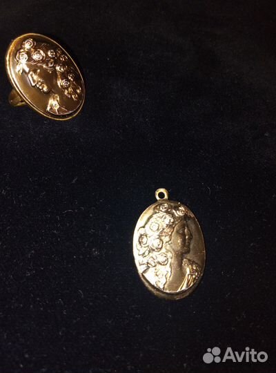 Кулон и перстень винтажные СССР