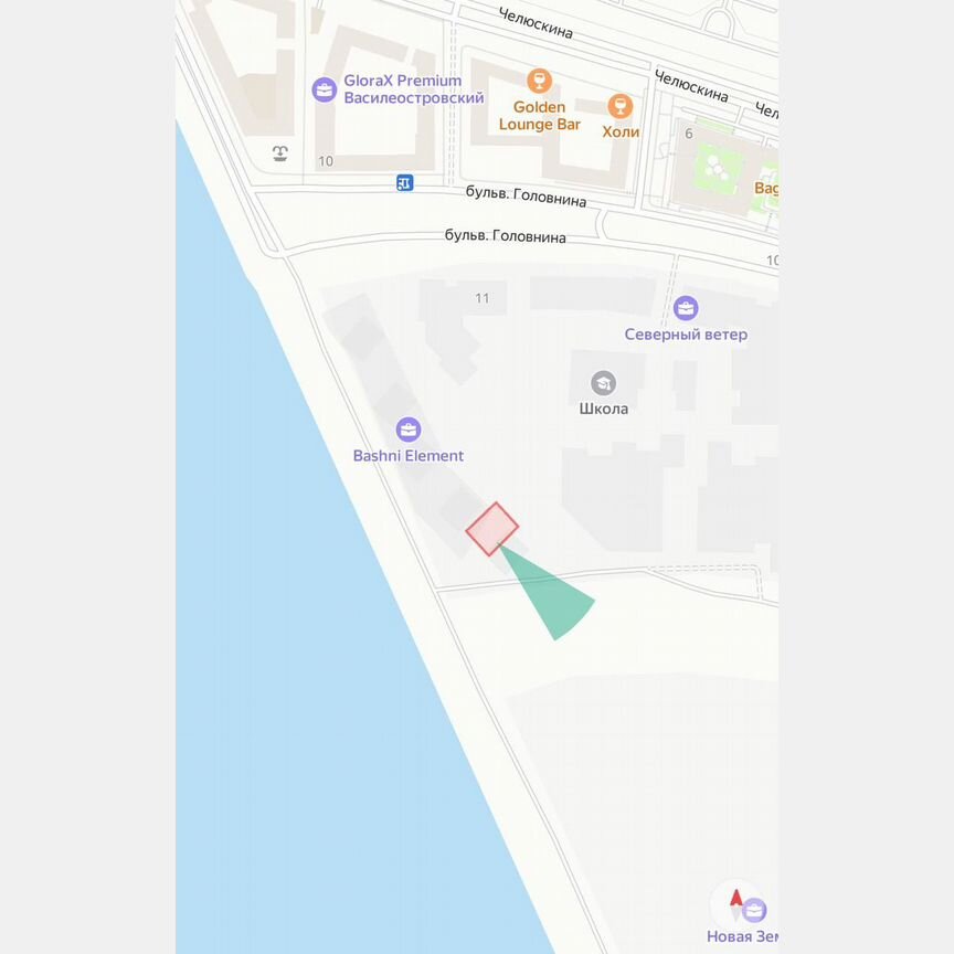 Квартира-студия, 24 м², 12/22 эт.