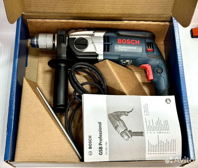 Дрель bosch GSB 780 0.601.17B.101