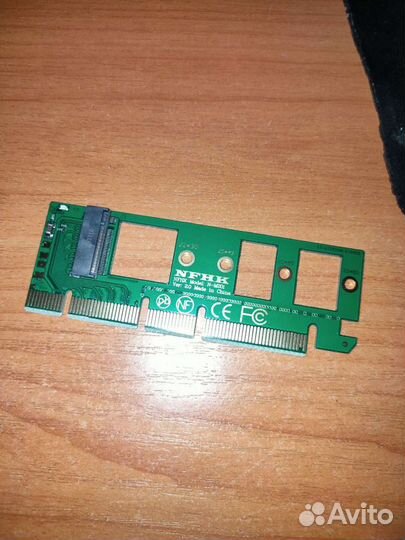 Адаптер NVMe M.2 ngff SSD к PCI-E