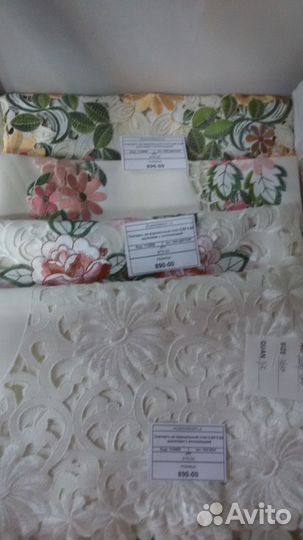 Скатерти льняные,вязанные