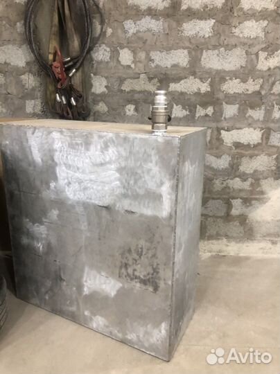 Бак для воды металлический
