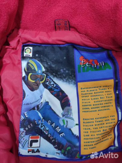 Горнолыжный комбинезон Fila XL б/у
