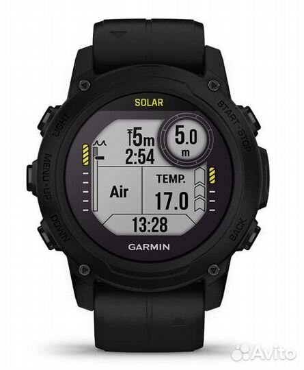 Garmin Descent G1 Solar Dive Computer Black