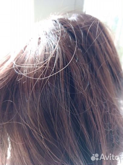 Хвост на заколке