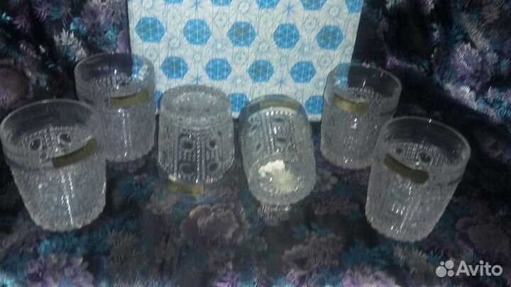 Хрусталь. Стаканы для виски Bohemia