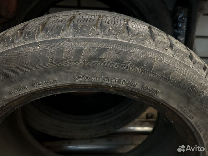Bridgestone Blizzak WS-60 205/55 R16