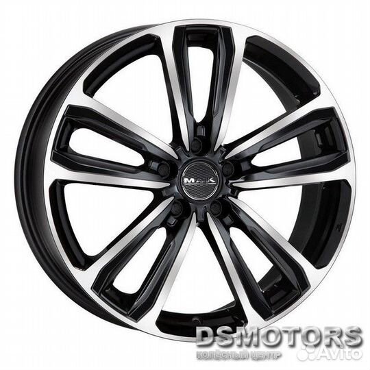 Диски Magma 8/18 5x108 ET50 d72 black mirror