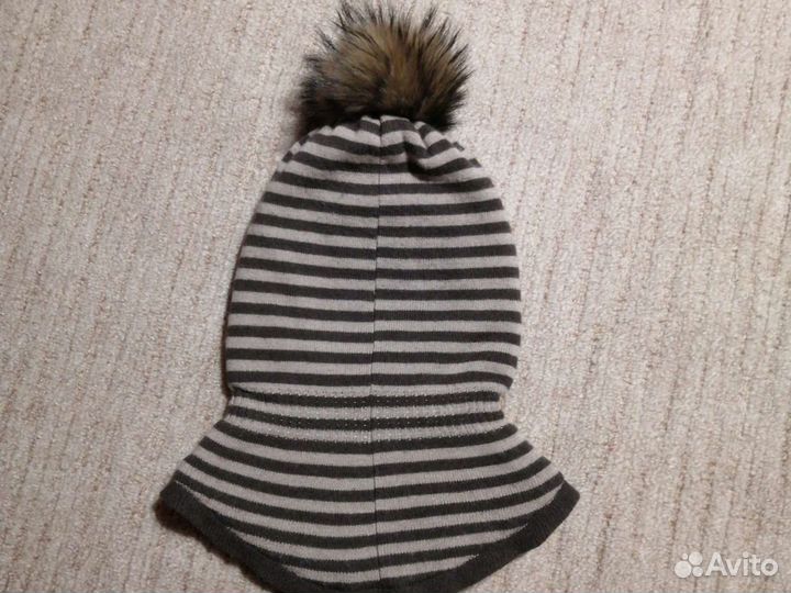 Шапка шлем для мальчика 50