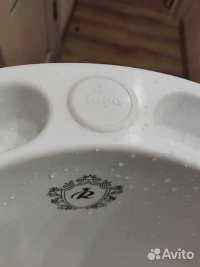 Ванна детская с подставкой и с горкой