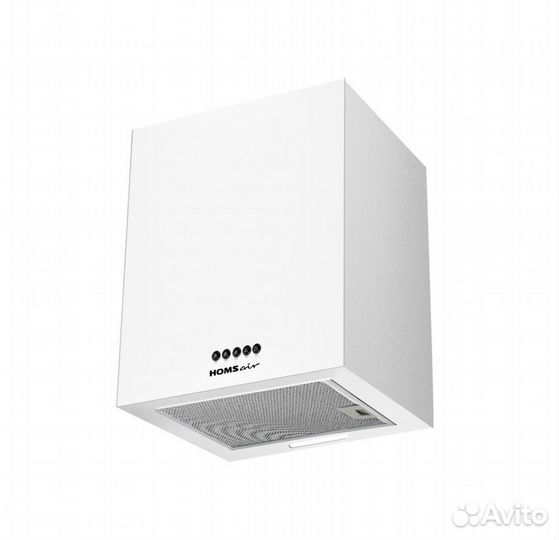 Кухонная вытяжка homsair phlox Push 40 белый