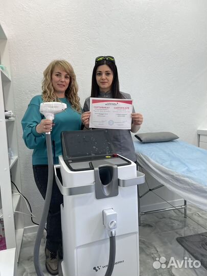 Обучение лазерной эпиляции с трудоустройством