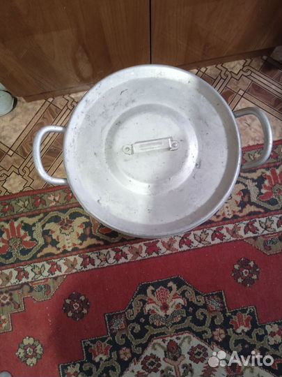 Кастрюля алюминиевая СССР, 30 литров в отл.сост