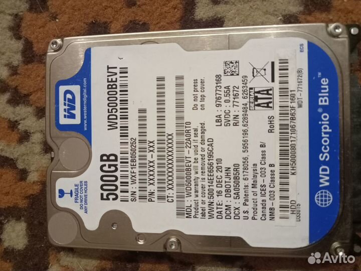 2,5 Hdd