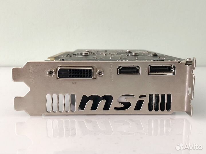 Видеокарта GTX 1050 Ti 4Gb MSI