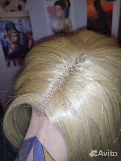 Парик блонд термо