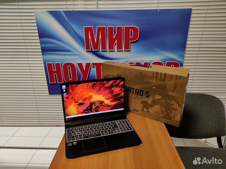 Игровой ноутбук Acer / GTX 1650 ti/ 144 ггц / ssd