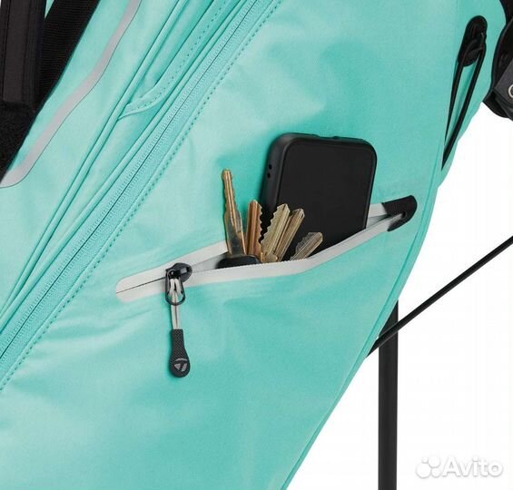 Сумка для гольфа TaylorMade Flextech Lite, бирюза