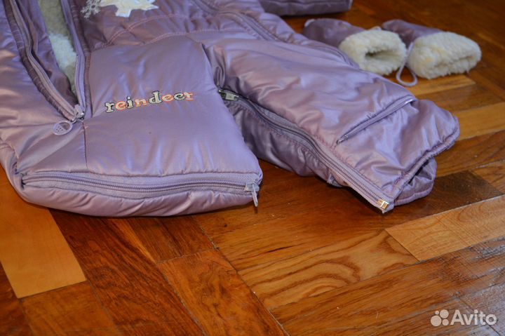 Теплый зимний комбинезон Lapland размер 68-74