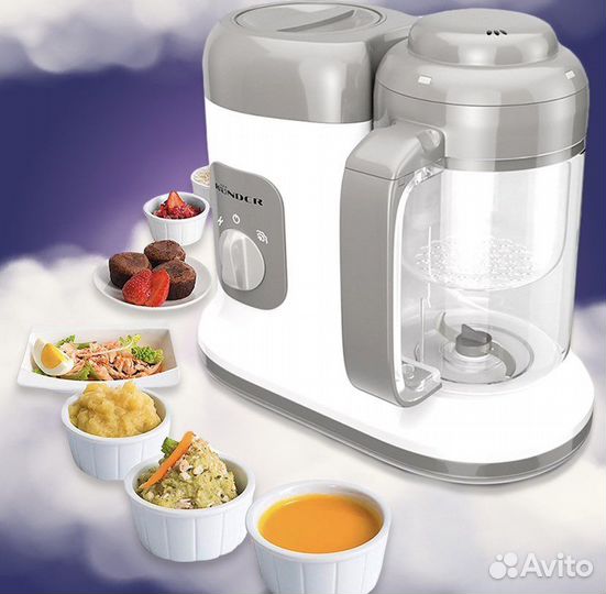 Пароварка блендер для детского питания