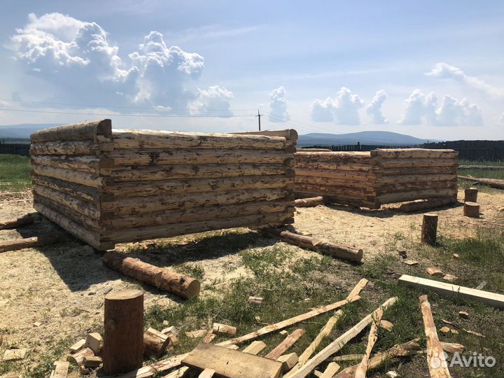 Продам сруб бани 4-4м