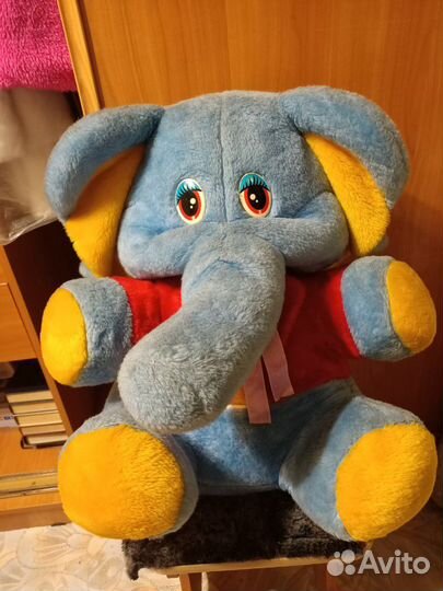 Мягкая игрушка слон 55 см