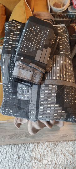 Покрывало +занавески