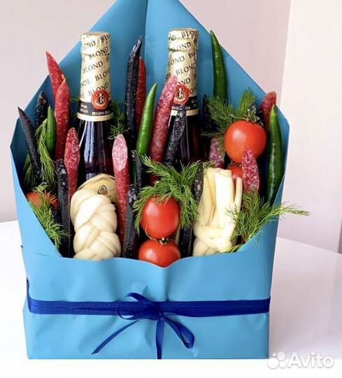 Мужские букеты и подарки из шоколада