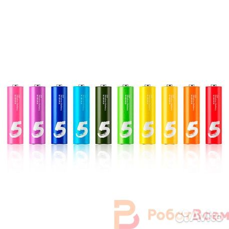 Батарейки алкалиновые ZMI Rainbow ZI5 тип AA LR6 у