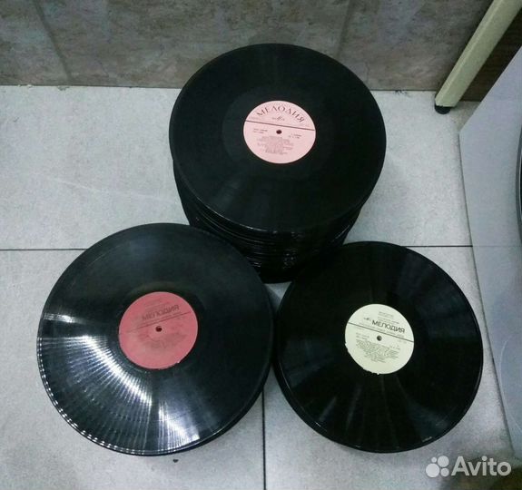 Пластинки винил для декора и поделок