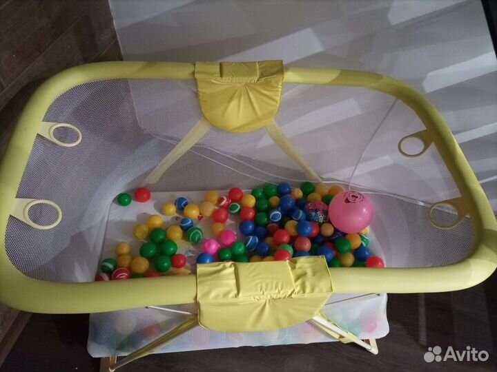 Большой детский манеж бу