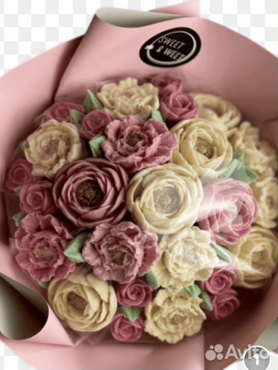 Шоколадные цветы, авторские букеты