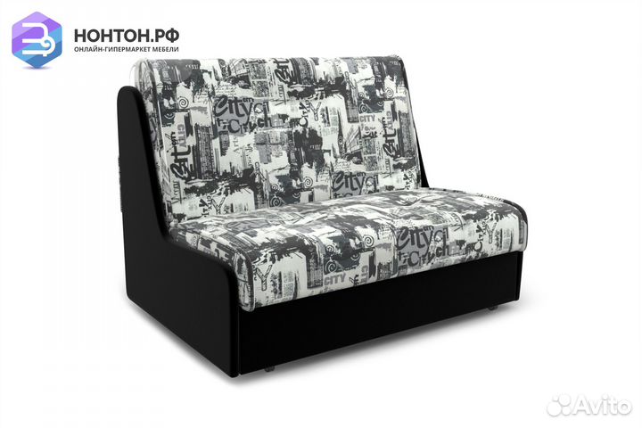Диван аккордеон №2 принт газета