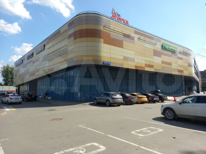 Торговые площади от 7 до 381 кв.м