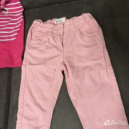 Вещи пакетом на девочку 128 134