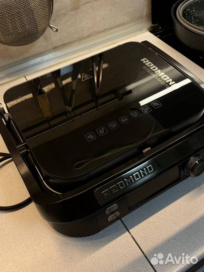 Электро гриль redmond