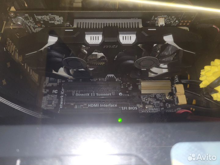 Видеокарта gtx 1050 ti msi