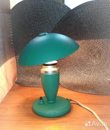 Зеленая лампа гриб СССР
