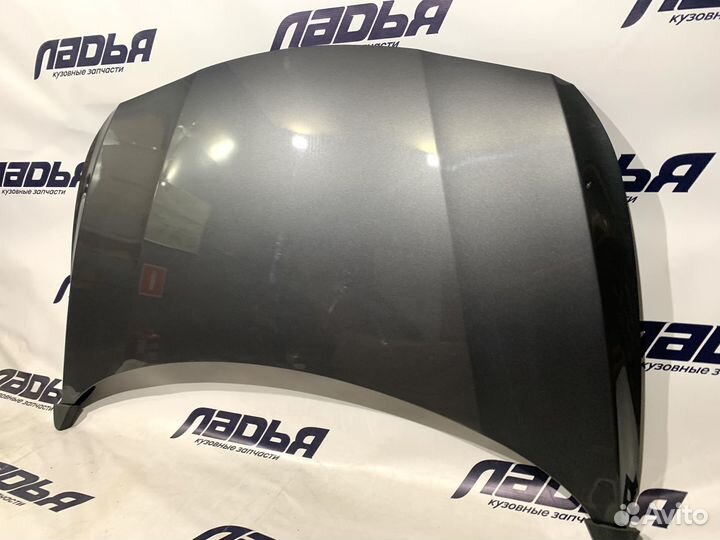 Капот Hyundai Solaris(14-17) Серый SAE