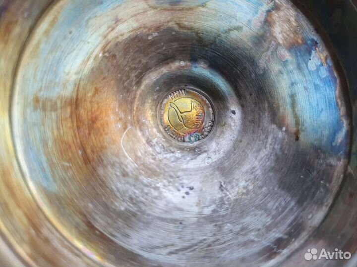 Мороженница мельхиор серебрение СССР